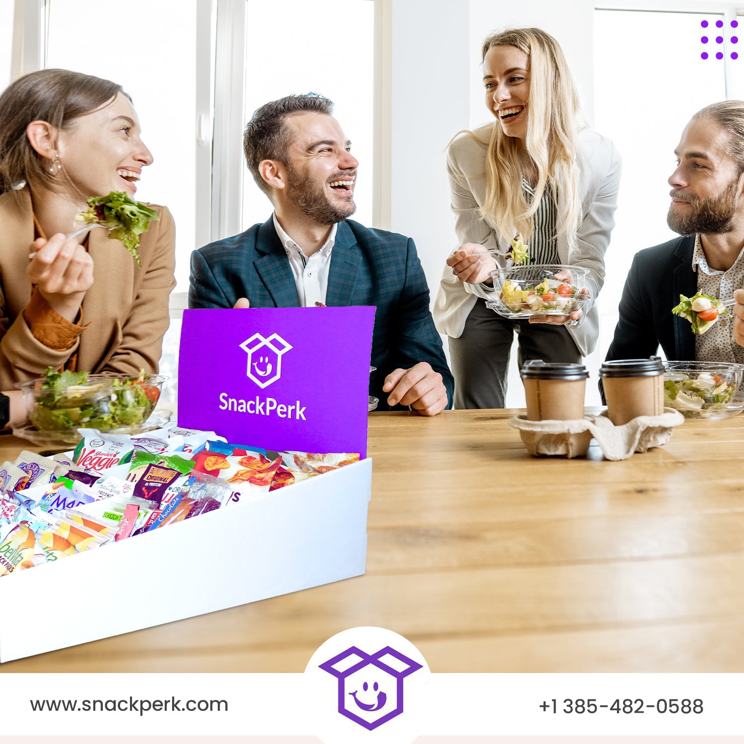 What makes SnackPerk's snack boxes stand out from other companies