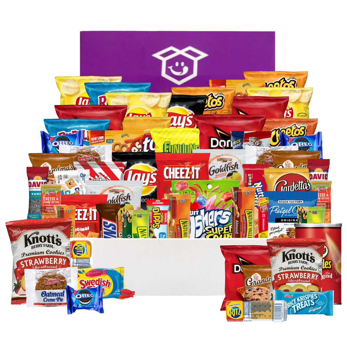 Popular Snacks Box- 75 snacks