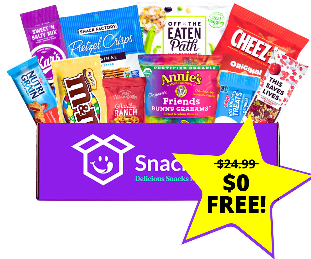 Free snack sample boxes