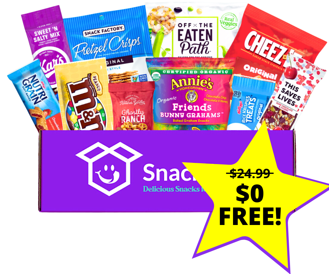 Free Office Sample Box- 6 Items (just pay shipping) - SnackPerk