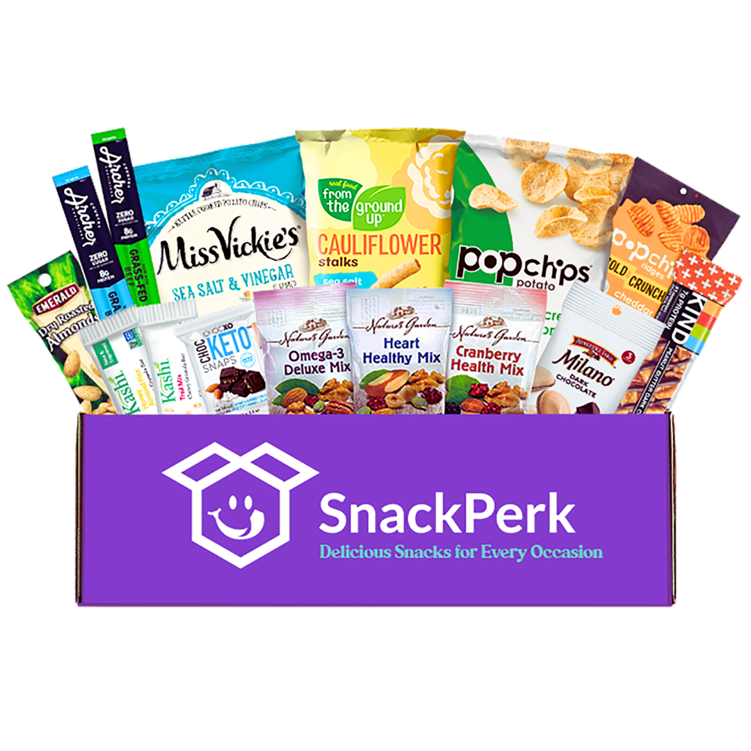 Snackperk- Healthy Snack boxes- 12 snacks