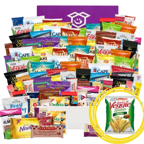 Snackperk- Healthy Snack boxes- 150 snacks
