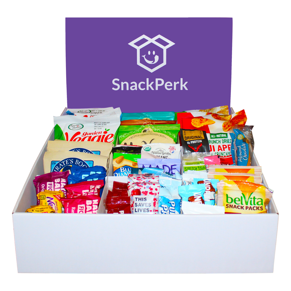 SnakPerk- Healthy Snack box- 75 snacks