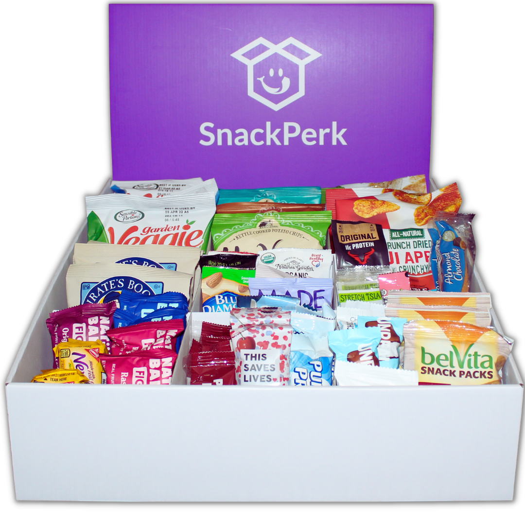 Snackperk- Healthy Snack boxes- 75 snacks