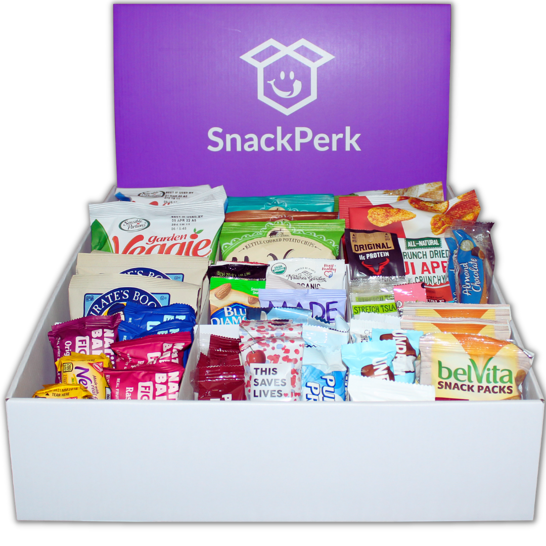 Perfect addition for any organization, large and small. Individually  wrapped snack items in both Healthy and Popular options. - SnackPerk