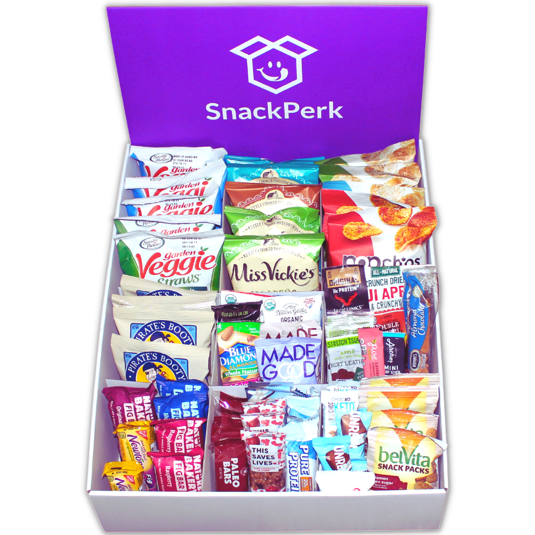 Snackperk- Healthy Snack boxes- 75 snacks