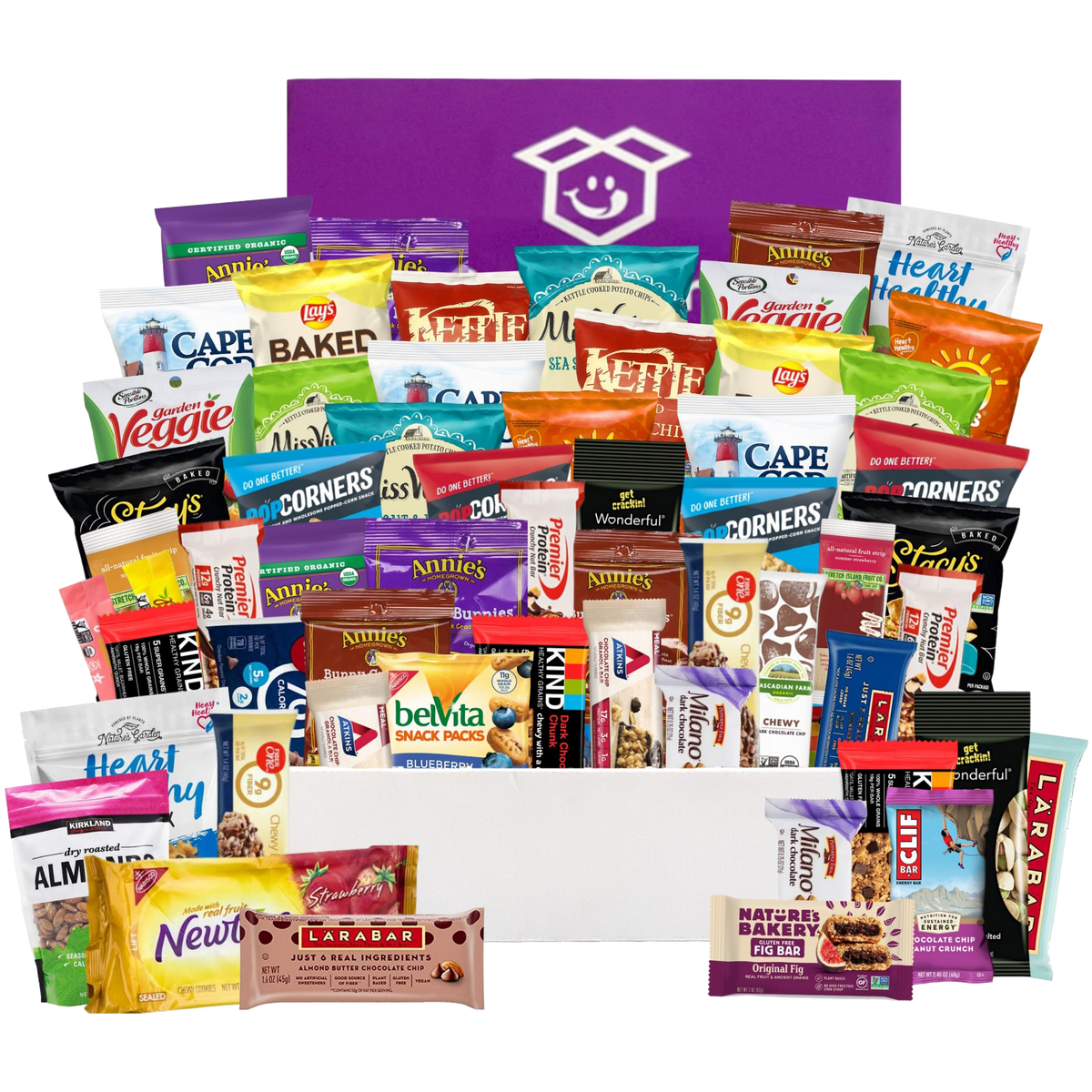 Snackperk- Healthy Snack boxes- 75 snacks